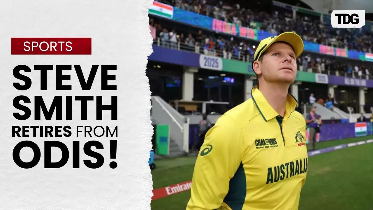 Steve Smith Bids Farewell to ODI Cricket After Champions Trophy Exit | The Daily Guardian