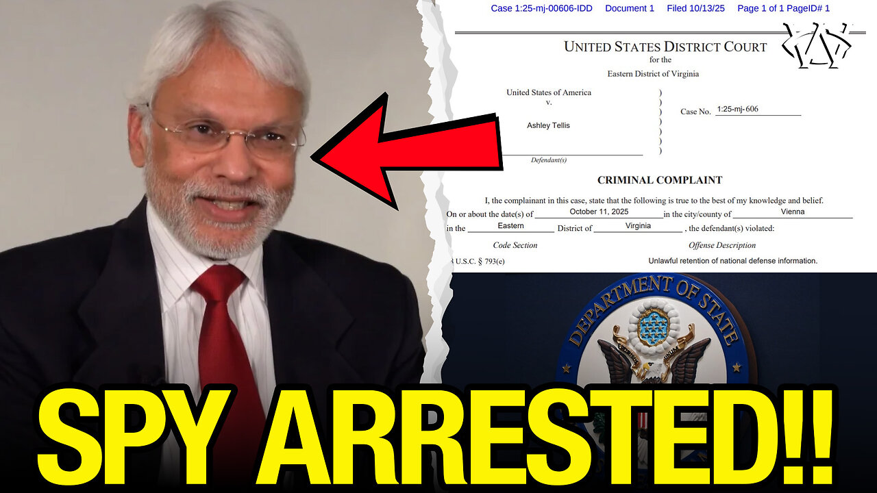 State Dept. Spy BUSTED with Classified Docs!!