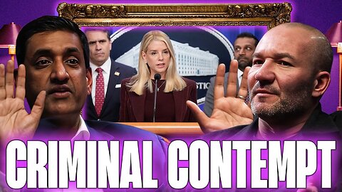 Ro Khanna “Pam Bondi is Breaking the Law… and Can Be Put in Jail”