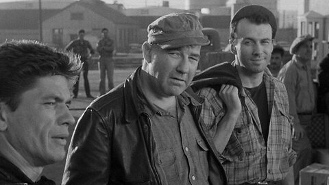 The Mob 1951 starring Broderick Crawford and Ernest Borgnine, and Charles Bronson (uncredited)