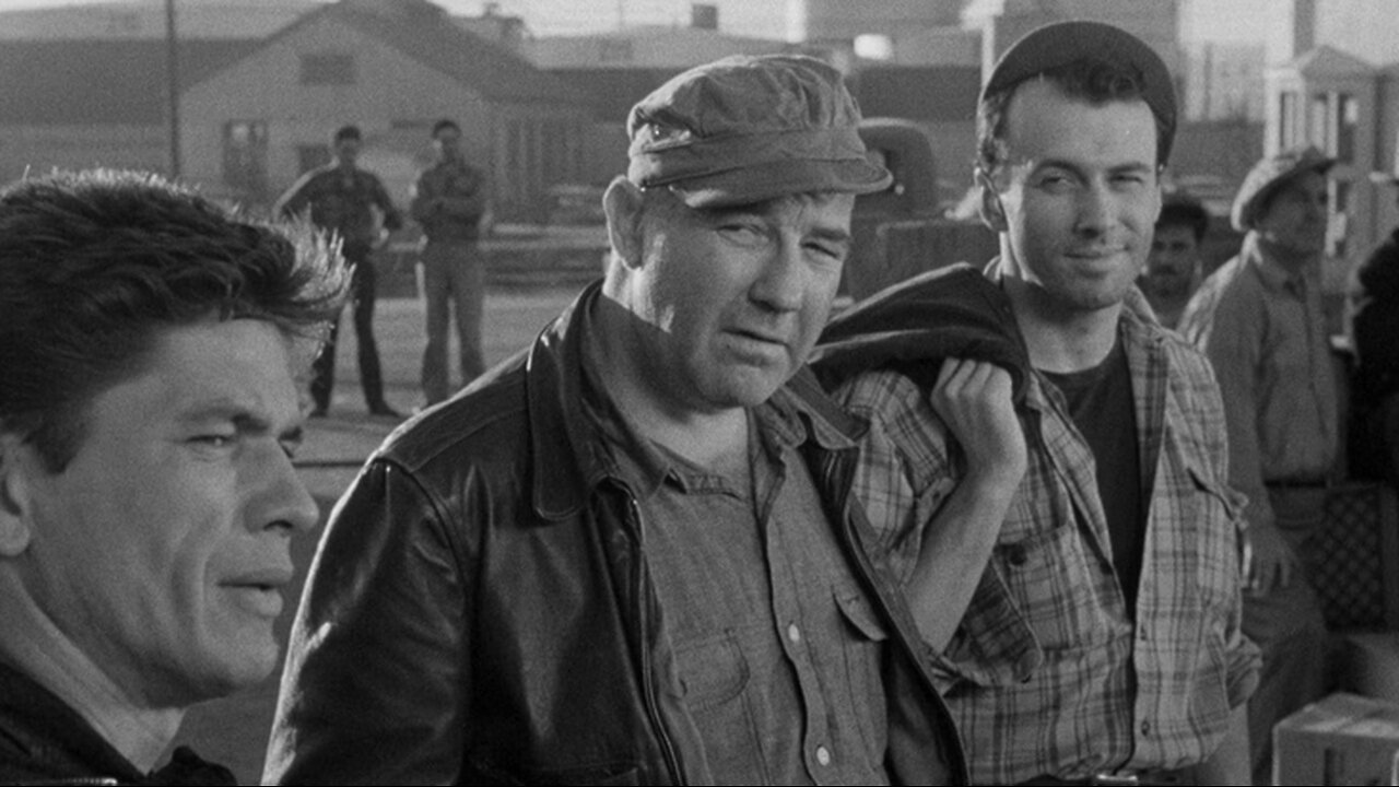 The Mob 1951 starring Broderick Crawford and Ernest Borgnine, and Charles Bronson (uncredited)