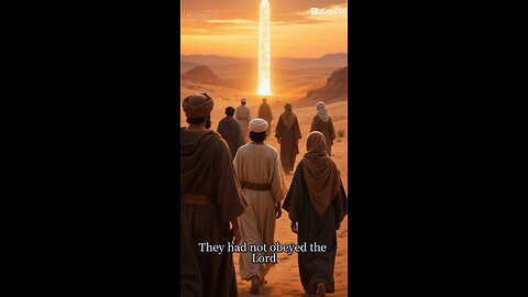 Joshua 5:6 (NIV) "They had not obeyed the Lord; so the Lord swore they would not see the land."