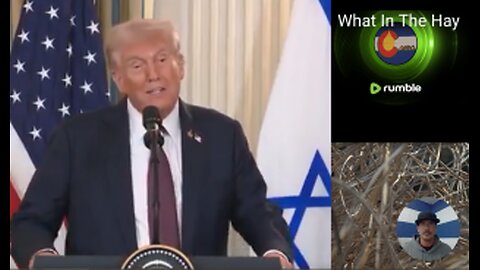 TRUMP to BROKER PEACE DEAL between GAZA & ISRAEL