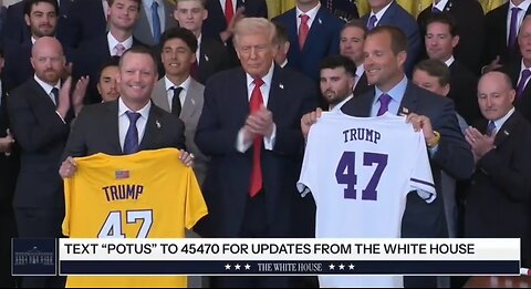 LSU and LSU Shreveport Gift Trump With ‘Trump 47’ Jerseys