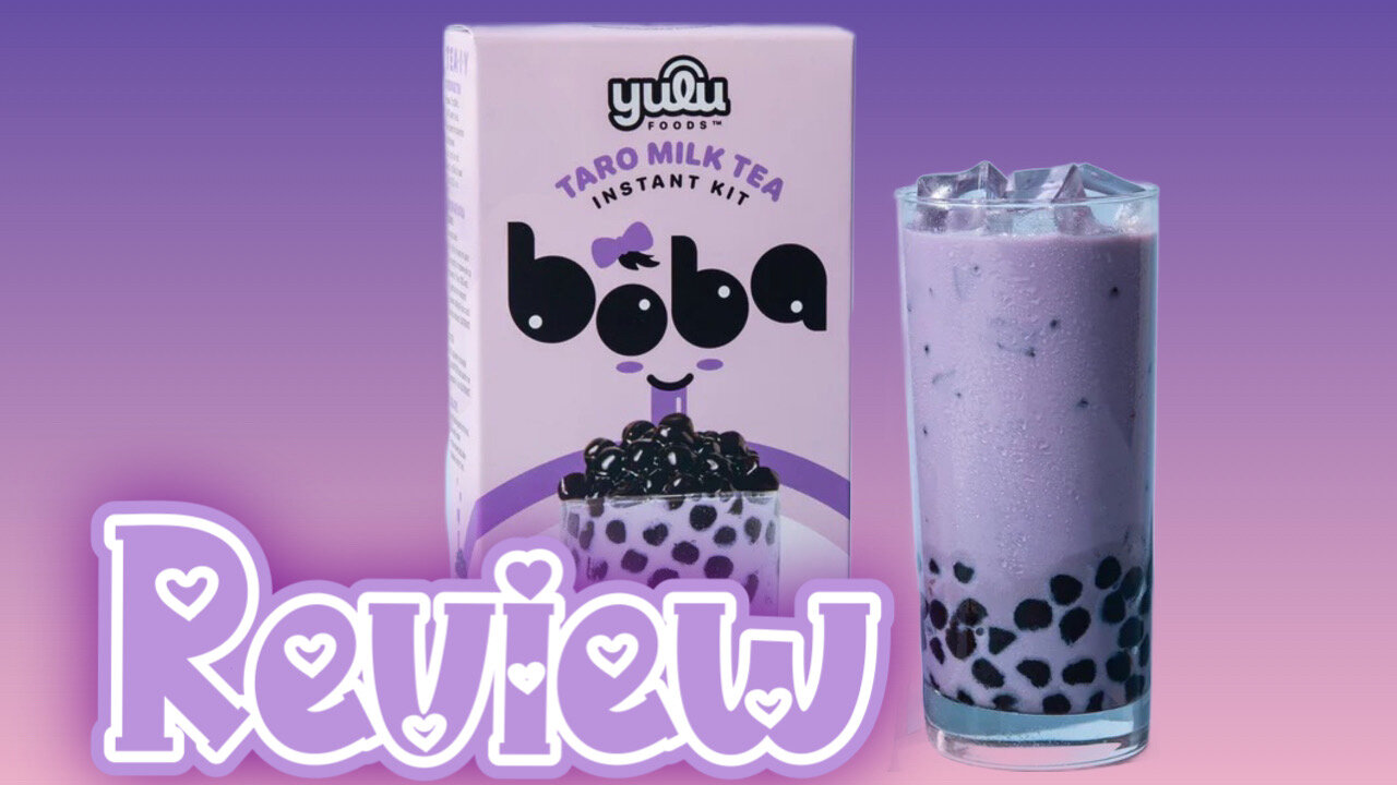 Yulu Instant Boba Taro Milk Tea Review