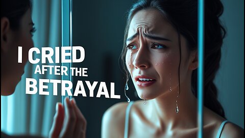 I cried after the betrayal