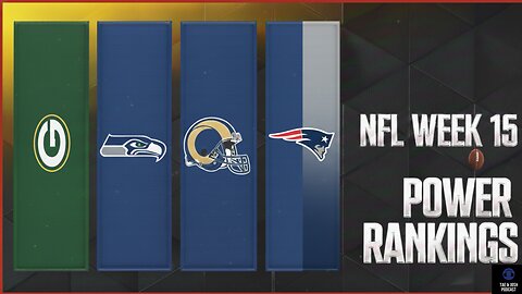 NFL Week 15 Power Rankings
