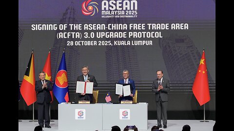 China und ASEAN setzen durch Freihandel dem westlichen Protektionismus etwas entgegen