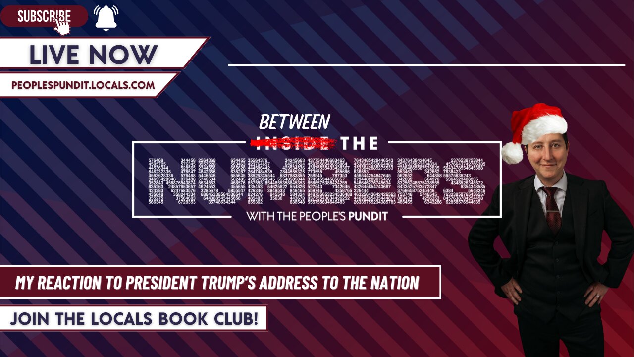 My Reaction to Trump's Address to the Nation | Between The Numbers