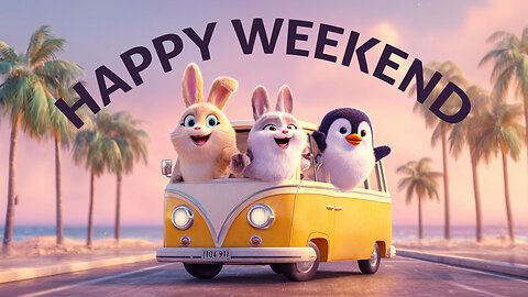 Happy Weekend Music 🎵 Sunshine, Road Trips, and Good Vibes All Around