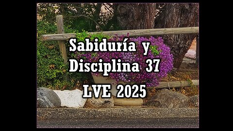 Sabiduría y Disciplina 37 - Un NUEVO ORDEN