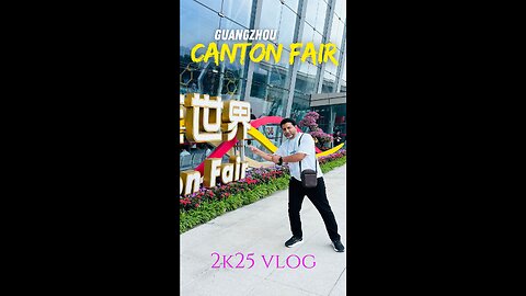 💼 From Pakistan to China – Mr. Bashir Bhatti at Canton Fair 2025
