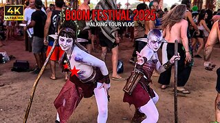 Boom Festival 2025 Vlog Best Psytrance Walking Tour