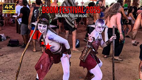 Boom Festival 2025 Vlog Best Psytrance Walking Tour