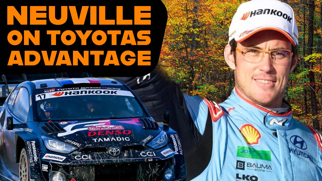 Neuville on Toyota's advantage so far!