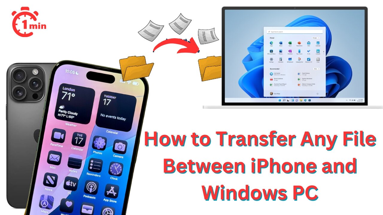 How to Transfer Any File Between iPhone and Windows PC