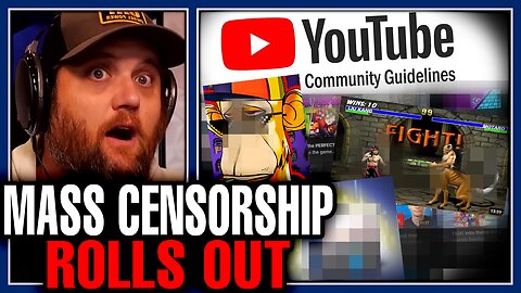 Youtube Just Mass Censored Video Games & Much More! They Are Forcing Everything To AI