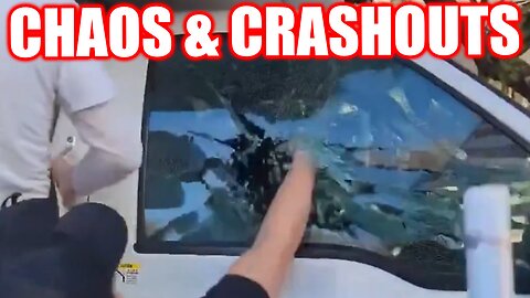 CHAOS AND CRASHOUTS IN MINNEAPOLIS, CALIFORNIA AND PORTLAND