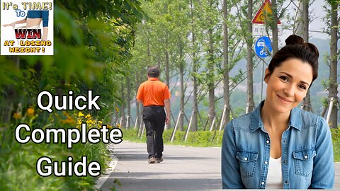 LOSE WEIGHT WALKING: Portrait Format ~ 1 Mile a Day for Amazing Results