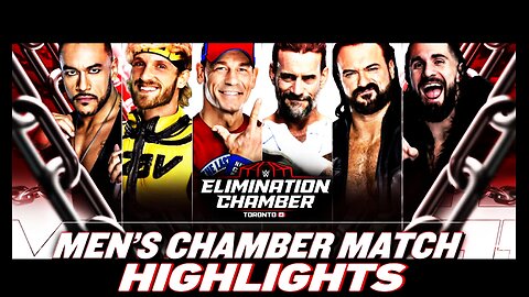 MEN'S Elimination Chamber Match 2025 Highlights