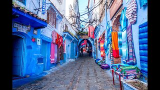 Lost in the Blue Streets of Chefchaouen, Morocco 💙 | The Blue Pearl of North Africa