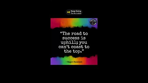 Keep going