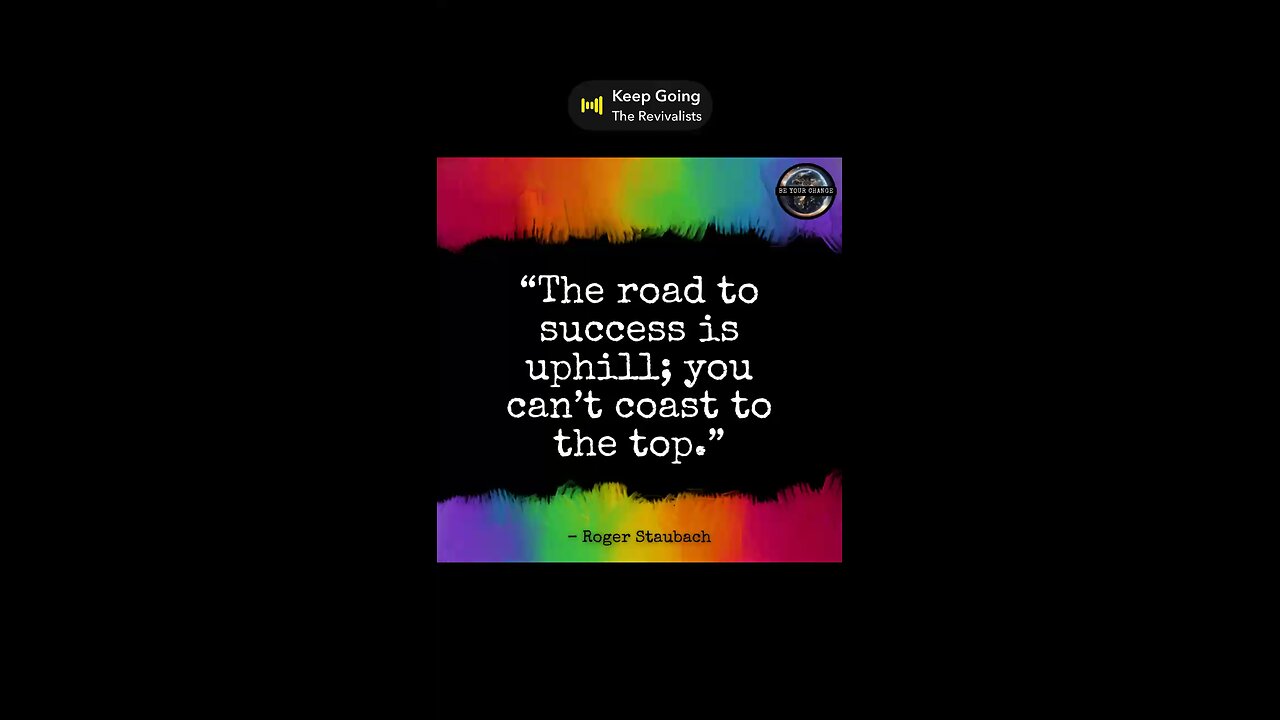 Keep going