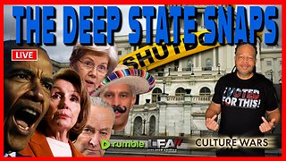 THE DEEP STATE SNAPS OF SHUTDOWN | CULTURE WARS 10.31.25 2PM