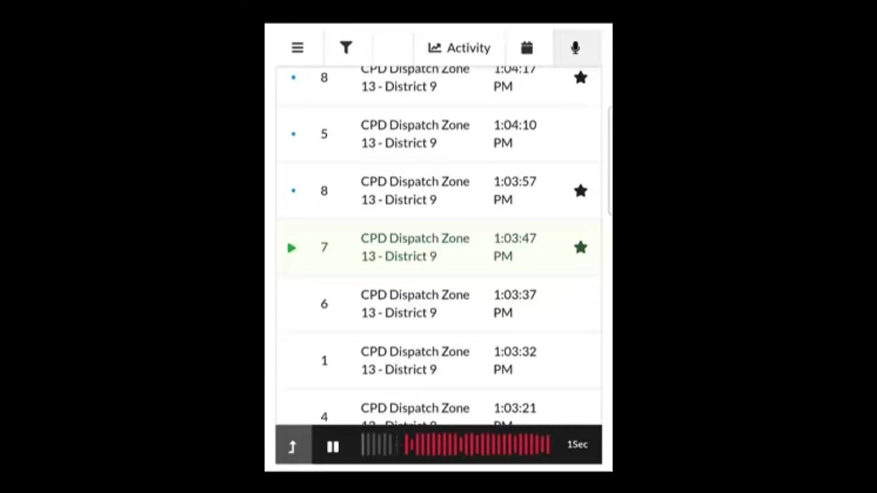 Audio of Chicago PD dispatch telling officers to stand down