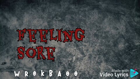 Feeling sore