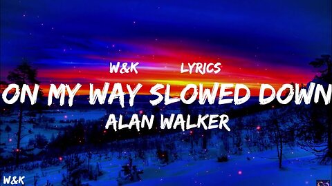 On my way (ALAN WALKER) so beautiful 🎵🎵 1080p