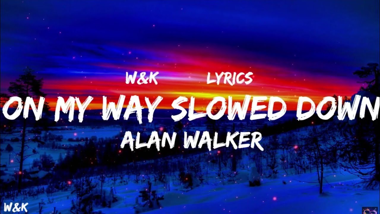 On my way (ALAN WALKER) so beautiful 🎵🎵 1080p