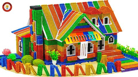 Build Your DREAM Villa with Magnetic Balls in 30 Days!