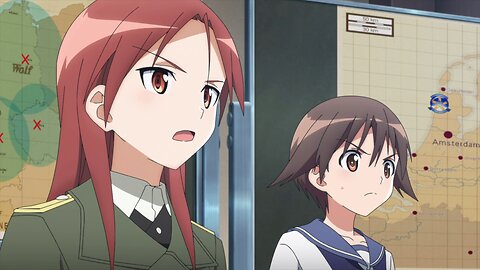 Strike Witches: Road to Berlin - Yoshika is low on magic