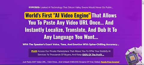 Is Dubbify AI Legit Or Not? Localize, translate, & dub any video instantly with this AI video engine