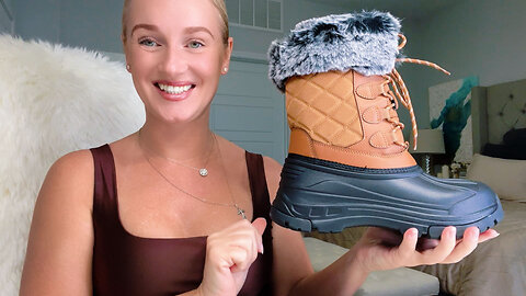 Best Women’s Waterproof Winter Snow Boots - Lightweight, Fur Lined, Anti-Slip, Cold Weather Footwear