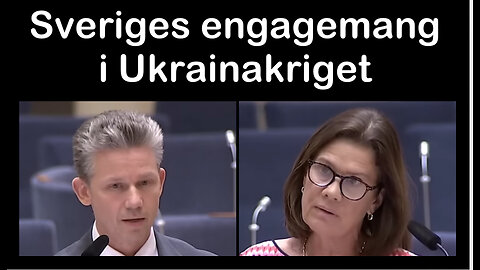 Sveriges engagemang i Ukrainakriget