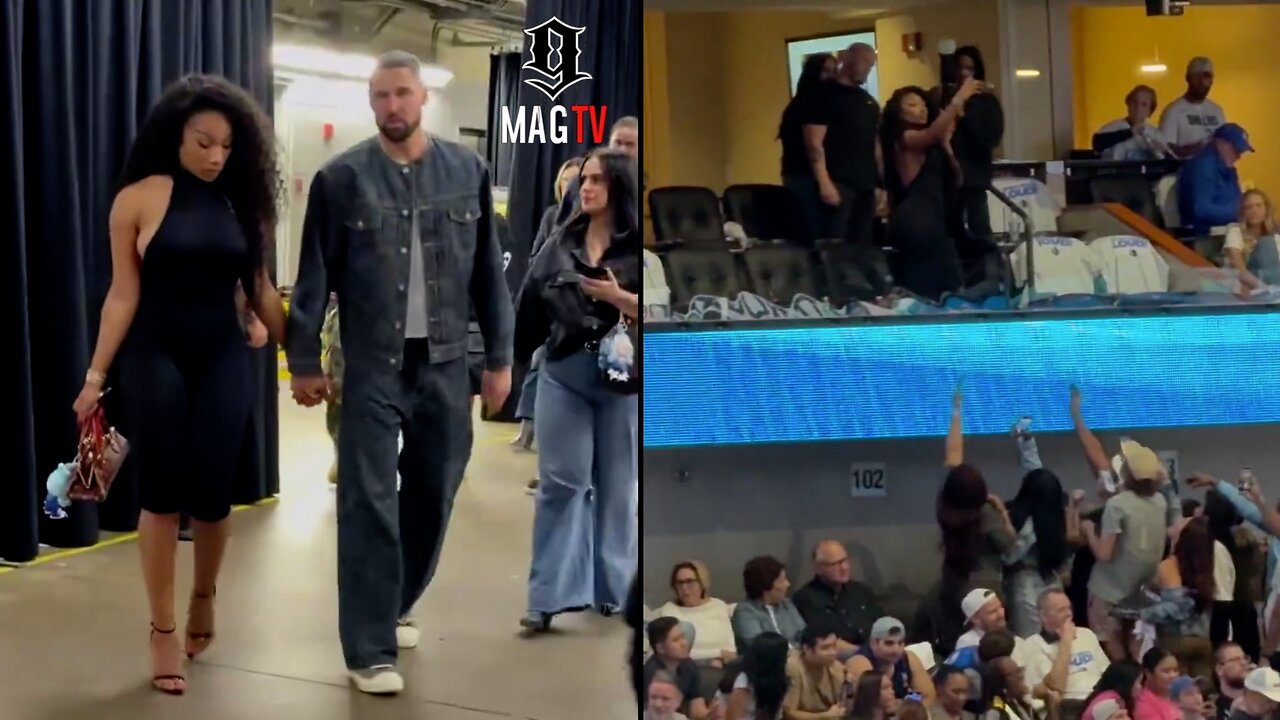 Klay Thompson & Megan Thee Stallion Spotted After Mavs Season Opener! 🏀