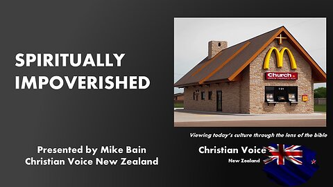 Spiritually Impoverished