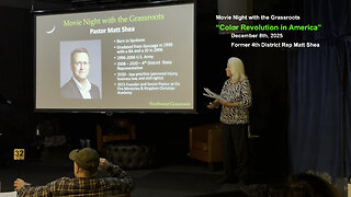 2025 - 12-08 - Matt Shea - Color Revolution in America