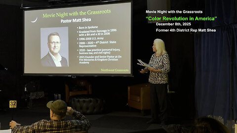2025 - 12-08 - Matt Shea - Color Revolution in America