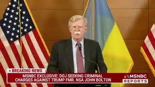 DOJ seeking criminal charges against John Bolton