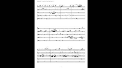 J.S. Bach - Well-Tempered Clavier: Part 2 - Prelude 24 (Bassoon Quintet)