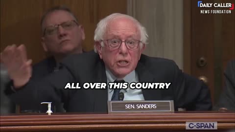 Bernie Sanders Goes Off About Life Expectancy