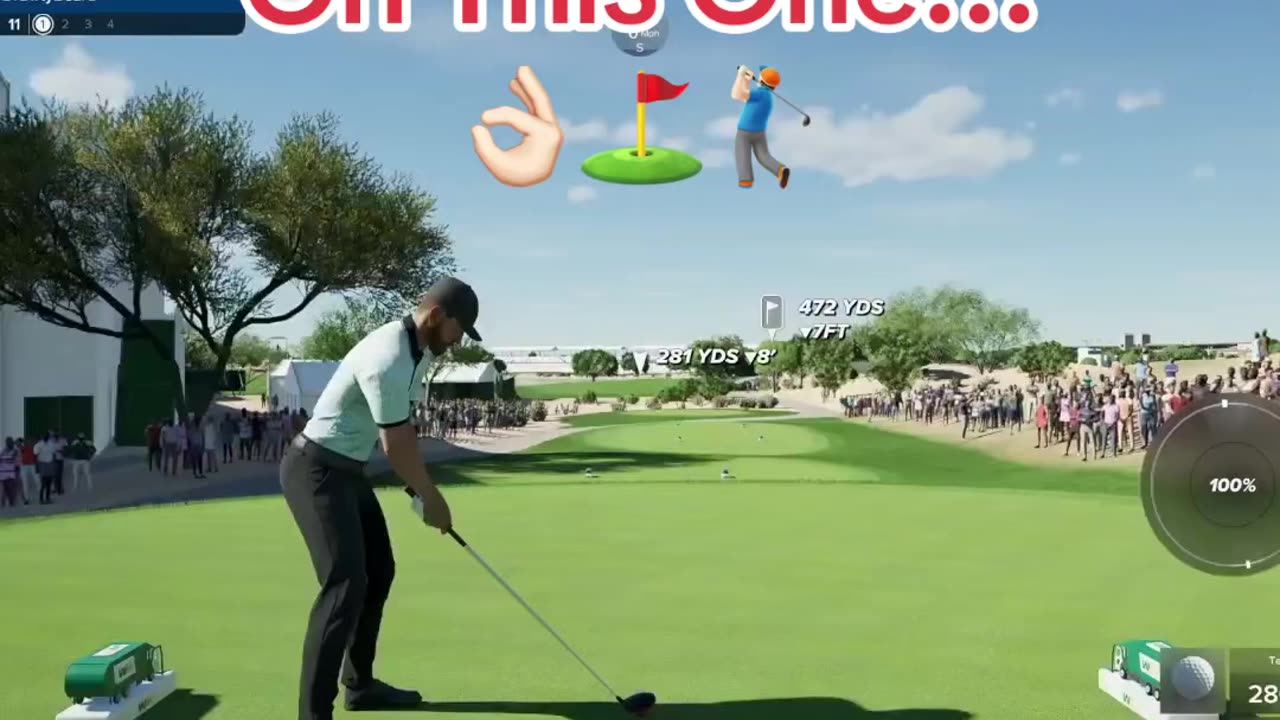 Nice Finish!!! 👌🏻⛳️🏌🏻♂️