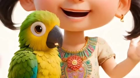 Little Parrot Chirps#Shorts