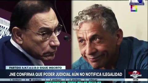 AÚN NO NOTIFICAN AL JNE LOS FALLOS JUDICIALES QUE DESCALIFICAN A ANTAURO Y A VIZCARRA