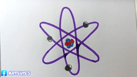 How to draw an atom