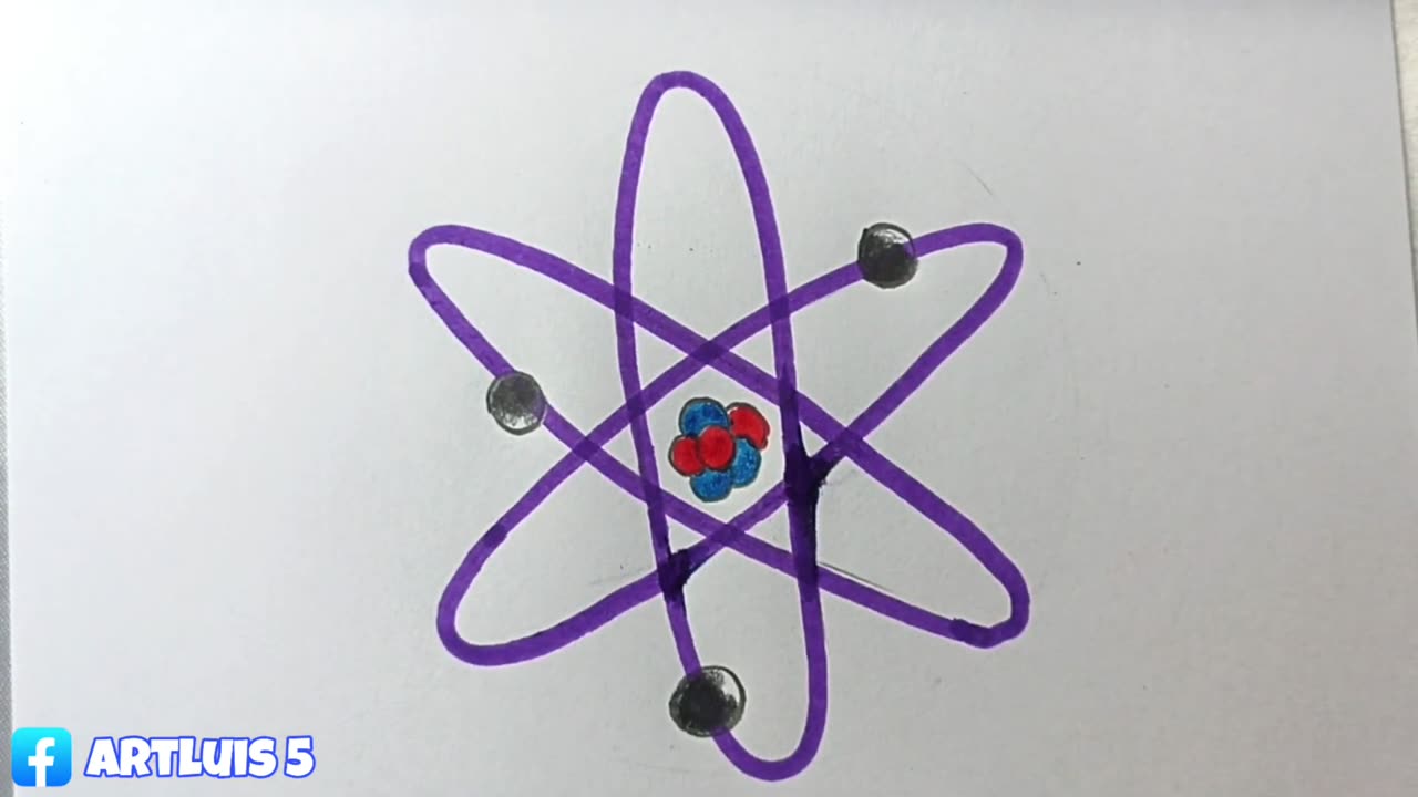 How to draw an atom