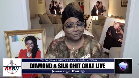 Diamond and Silk Chit Chat Live | NATIONAL SECURITY THREAT